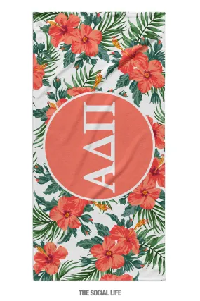 Alpha Delta Pi Tropic Towel