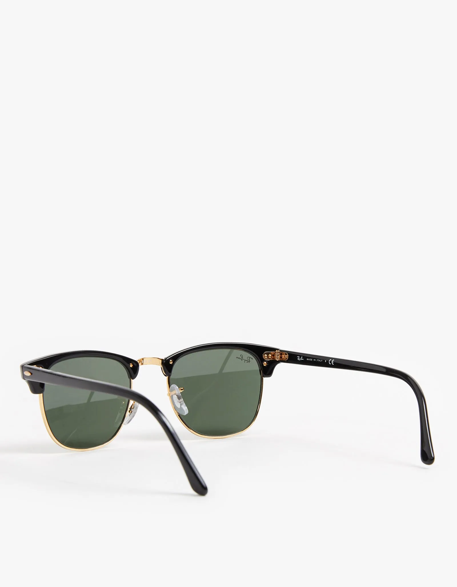 Clubmaster Sunglasses - Ebony/Arista Crystal Green 51