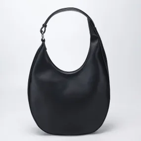 Crescent Hobo Bag in Smooth Genuine Leather | Versatile Crossbody Handbag