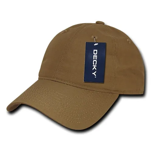 Decky 239 - 6 Panel Low Profile Relaxed Ripstop Dad Hat