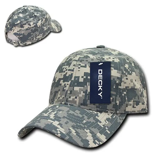 Decky 239 - 6 Panel Low Profile Relaxed Ripstop Dad Hat