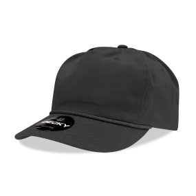 Decky 252 - Classic 5-Panel Golf Cap with Rope - CASE Pricing