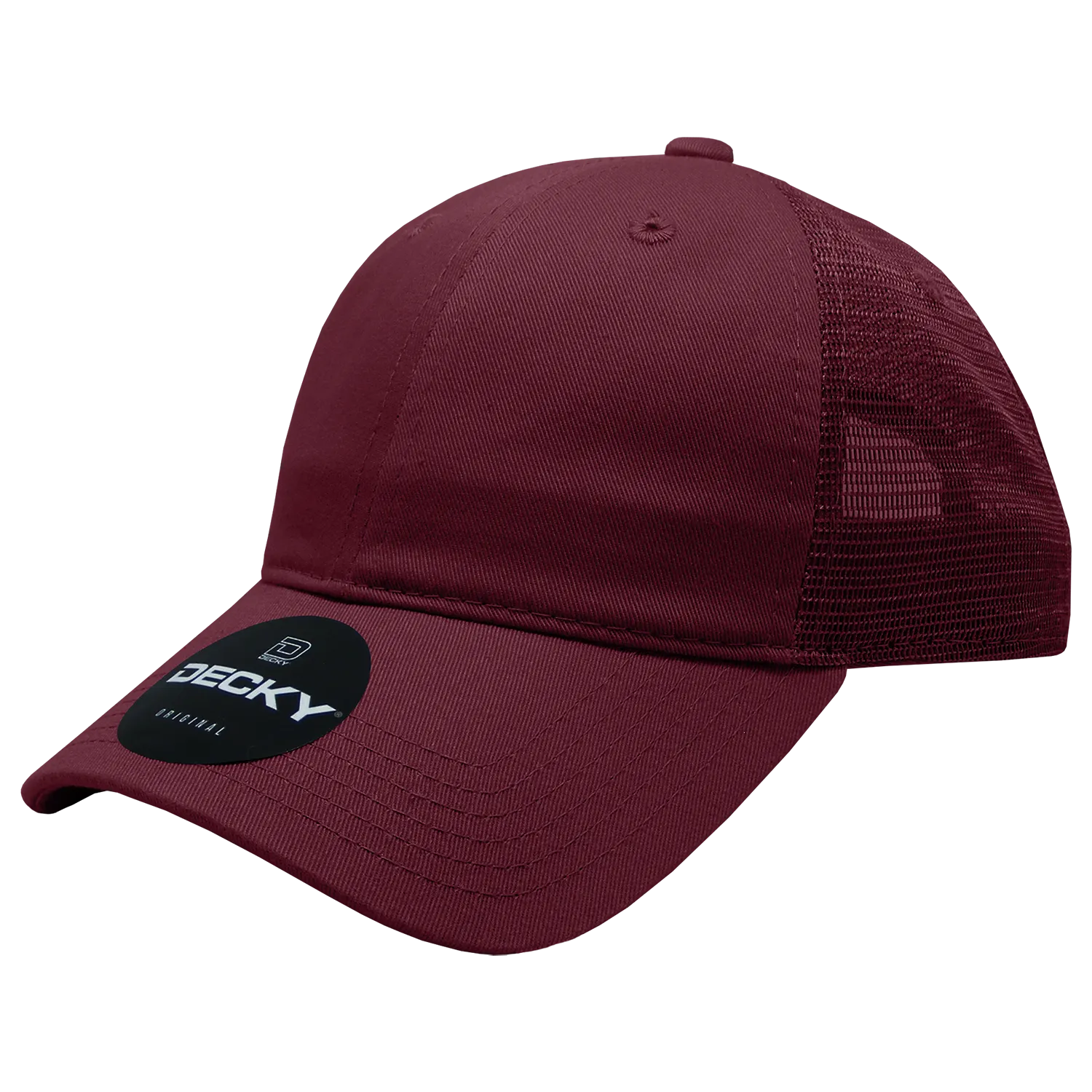 Decky 5122 - Women's 6 Panel Low Profile Relaxed Trucker Hat