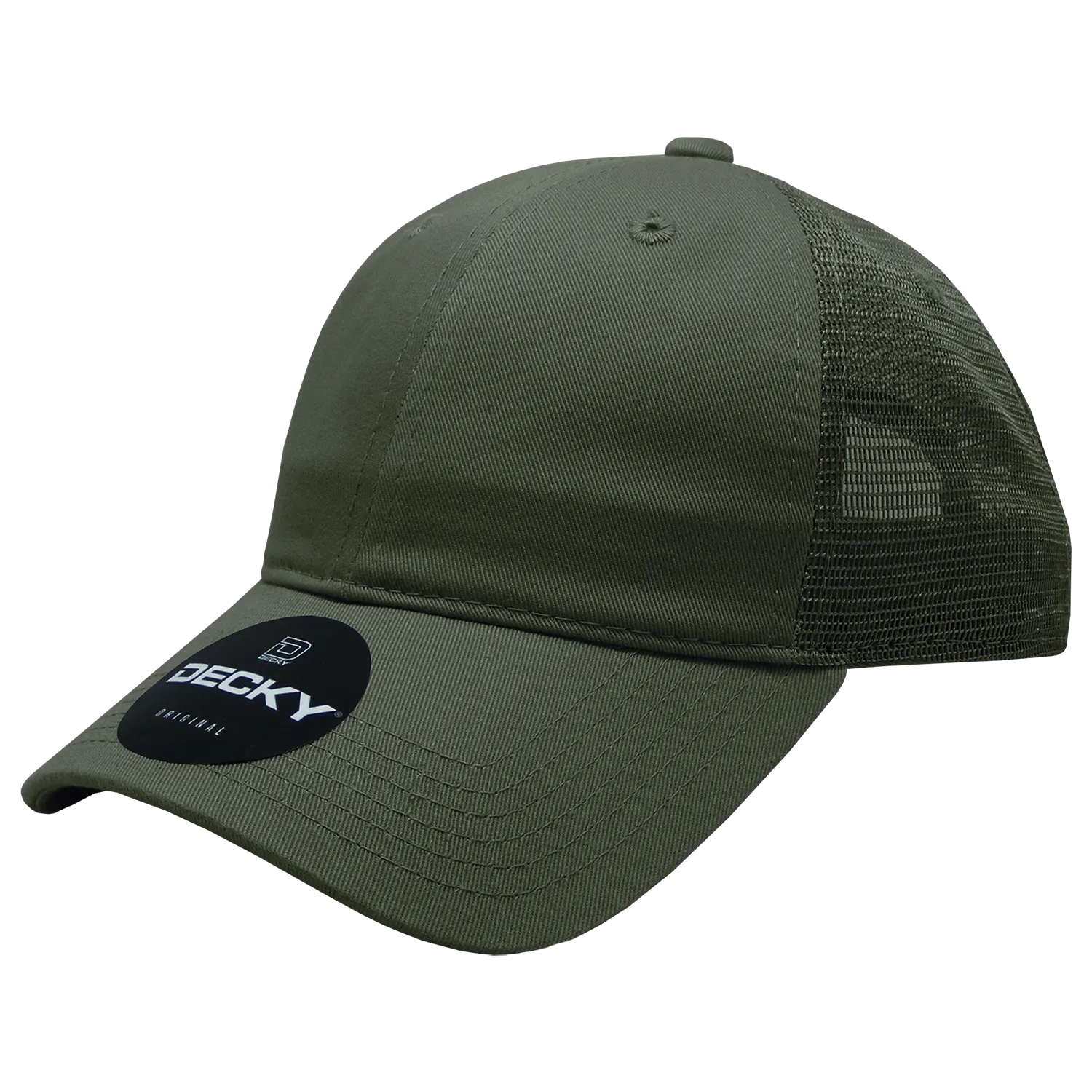 Decky 5122 - Women's 6 Panel Low Profile Relaxed Trucker Hat