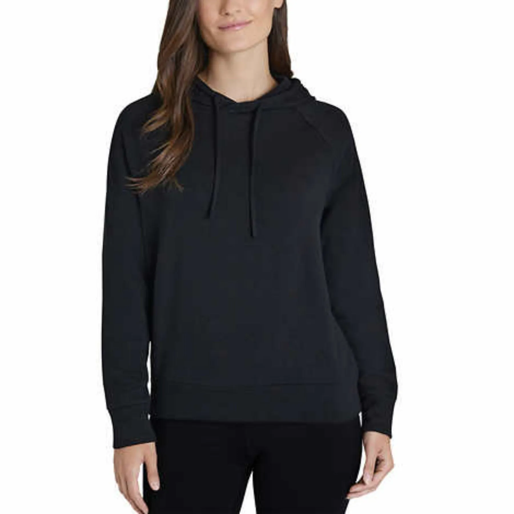 Eddie Bauer Ladies' Crewneck & Hoodie, 2-pack