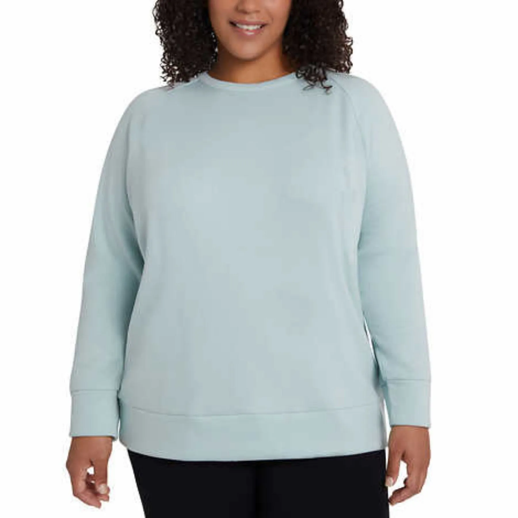 Eddie Bauer Ladies' Crewneck & Hoodie, 2-pack