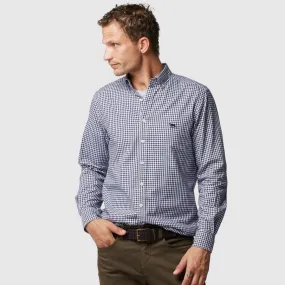 Gunn Check Oxford Shirt - Sports Fit - Snow