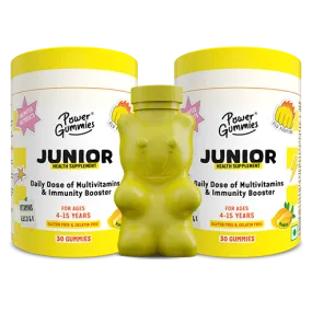 Kids Daily Dose of Multivitamins & Immunity Booster - Power Gummies Junior