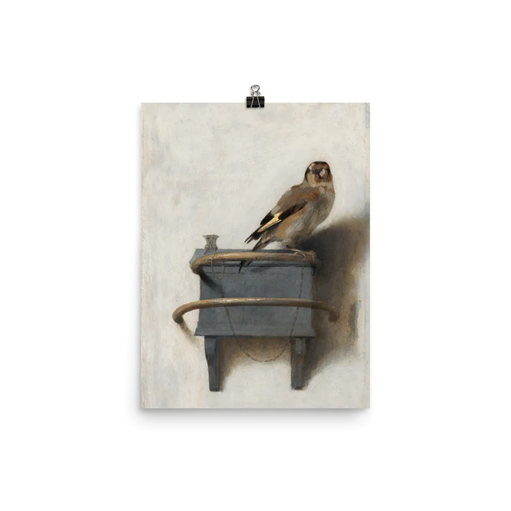 "Carel Fabritius" Art Print