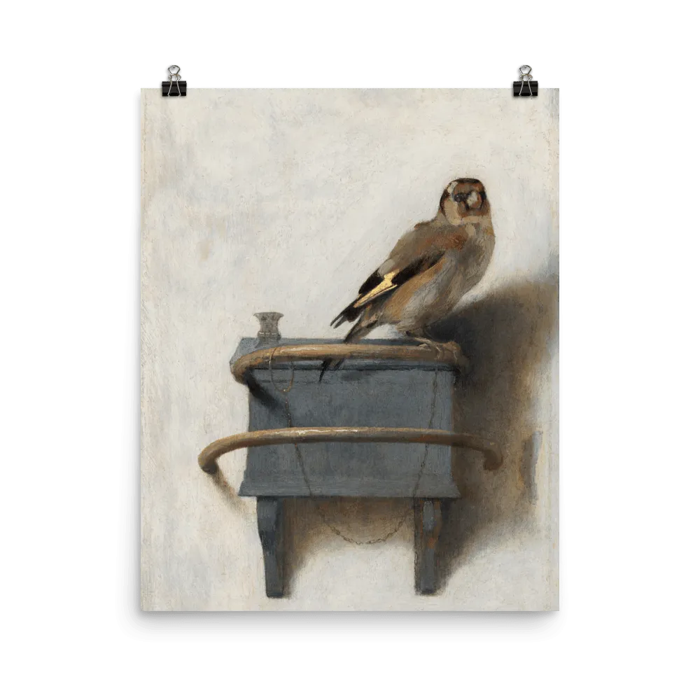 "Carel Fabritius" Art Print