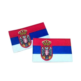 Serbia Patches (set of 2)