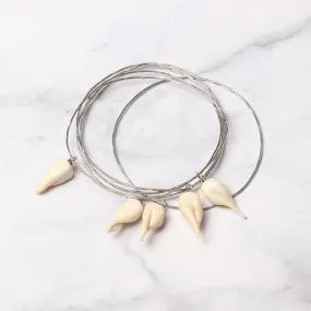 Silver Teeth Bracelet