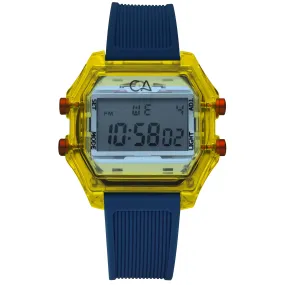 Venice Beach Digital Yellow Blue Navy